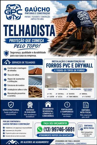 Gaúcho Pinturas e construção 