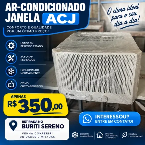 ARCONDICIONADO DE JANELA