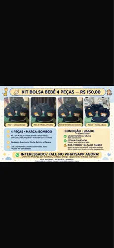 Bolsa de bebê menino
