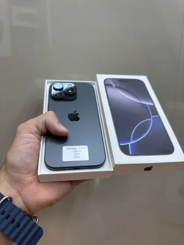 IPHONE 16 PEO 128GB BLACK SEMI NOVO COM CAIXA SUPER PROMOÇÃO DE AGOSTO