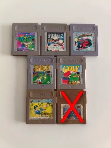 Nintendo Game Boy Clássico Jogos Originais - Valores na Descrição