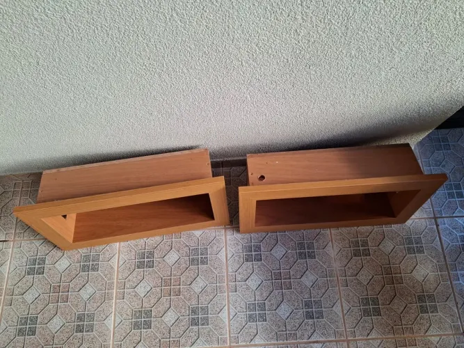 Nichos modulados em MDF 