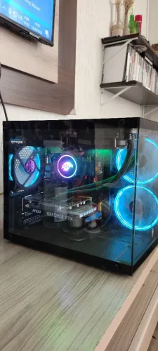Pc gamer Ryzen 5 5500 impecável Formatado pronto p uso Pc top p jogos