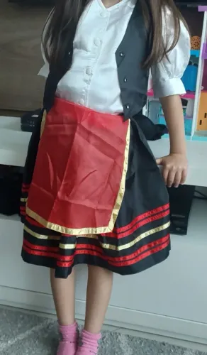 Fantasia Alemã infantil- veste de 5 a 7 anos