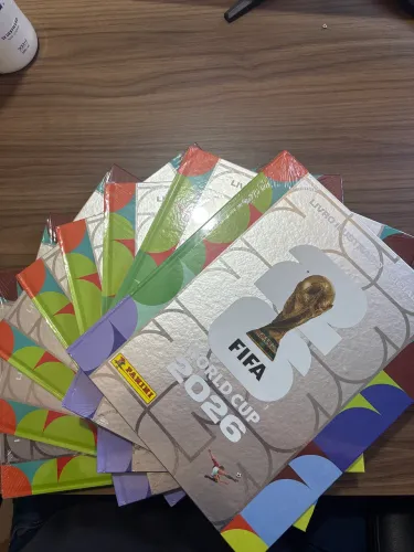Album capa dura prata copa 2026
