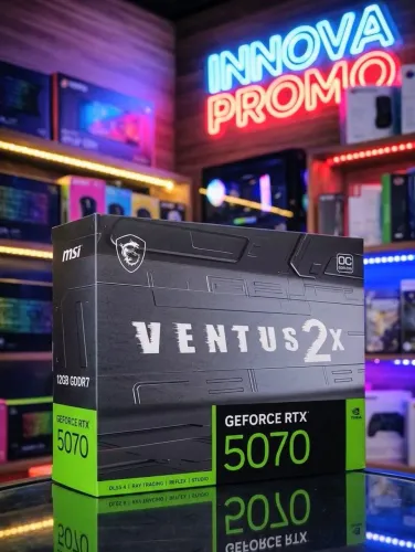 RTX 5070 12GB MSI VENTUS 2X OC - NOVO | LACRADO 3 ANOS DE GARANTIA 
