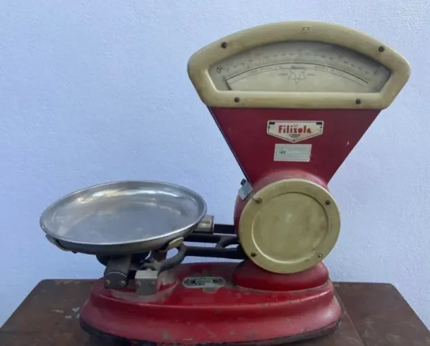 Balança Filizola Antiga - 5 kg | Peça Vintage