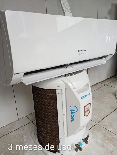 Ar condicionado split 9 mil BTUs novo 