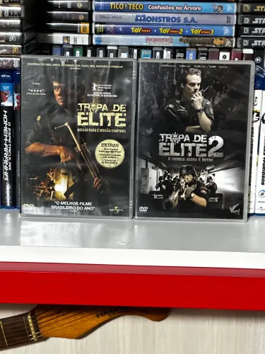 Dvds Tropa de Elite