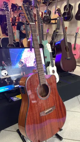 VIOLAO ZELLMER HERITAGE MAHOGANY CUTAWAY - BRILHANTE