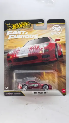 Hot wheels 1995 Mazda RX-7 Fast & Furious chase