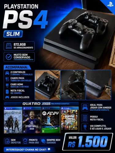 Vídeo game PS4