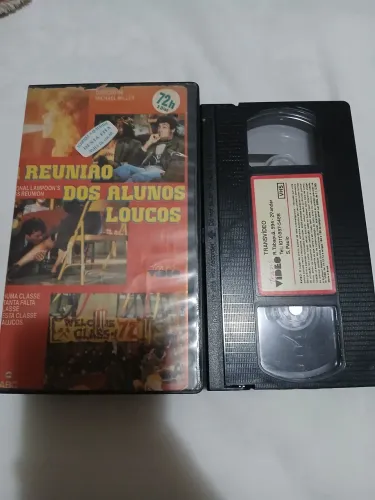Vhs reuniao dos alunos loucos comédia slasher gerrit graham
