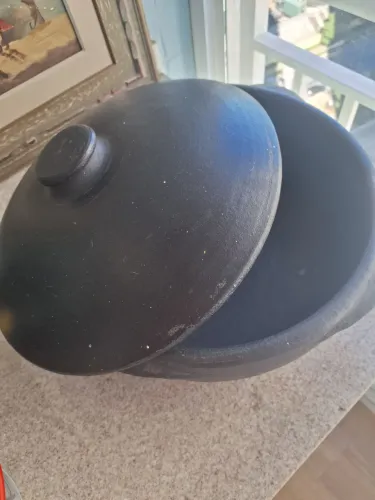 Panela de barro, nova, comprada  no ES
