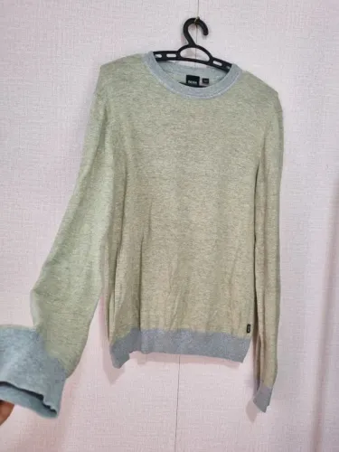 SUETER CINZA HUGO BOSS