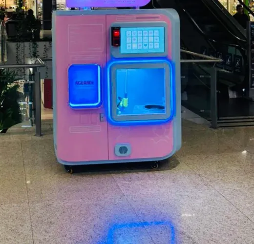 Máquina Algodão doce Automatizada- vending machine R$ 20.000