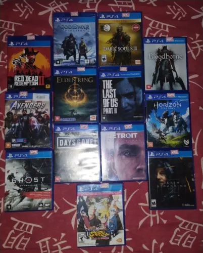 Lote com 13 Jogos de PS4 - Todos Funcionando 