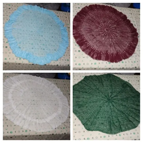 Kit com 4 Toalhas de Mesa Artesanais