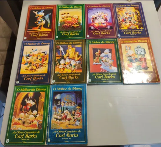 As obras completas de Carl Barks (1, 2, 3, 9 e 39)