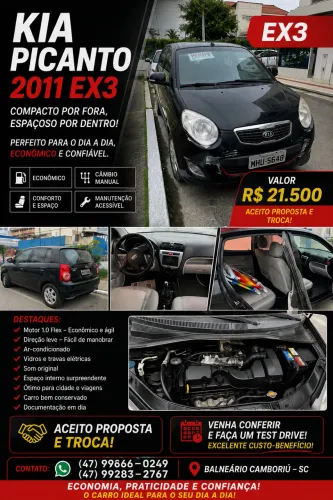 Kia Motors Picanto EX 1.1/1.0/ 1.0 Flex Mec. 2011