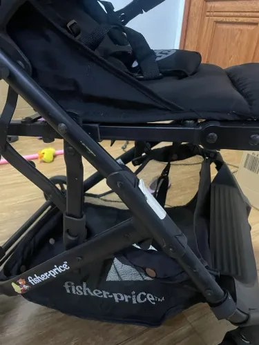 Carrinho Passeio Compacto Oppa Fisher Price 0 a 15Kg Preto