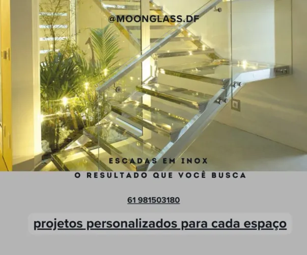Escadas em inox