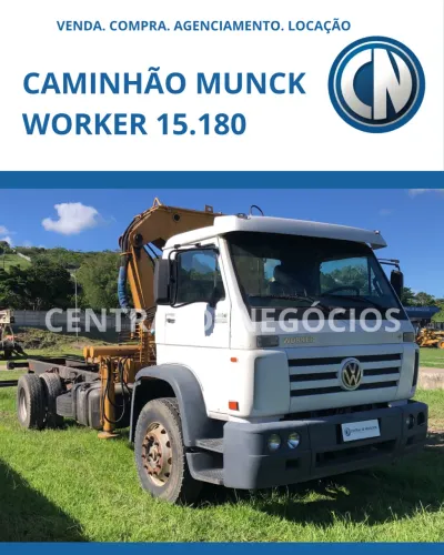 CAMINHÃO VOLKSWAGEN C/ MUNCK MASAL 12 TL
