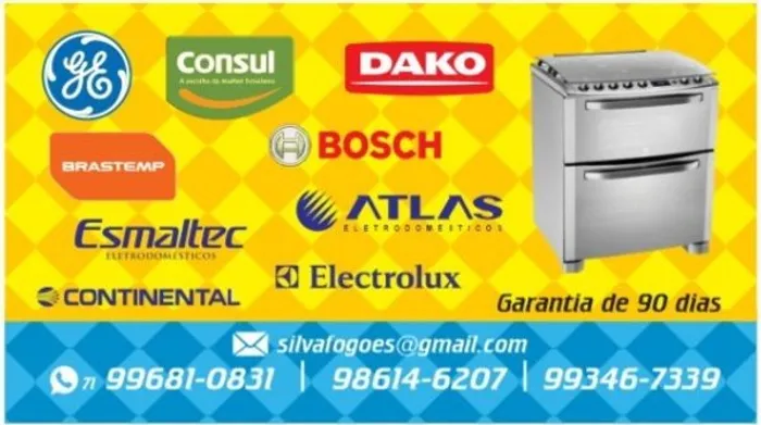 Conserto, manutenção e instalação