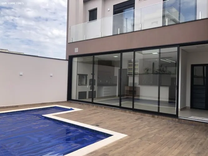 Casa em Condomínio para Venda em Indaiatuba, Jardim Panorama, 3 dormitórios, 3 suítes, 5 b