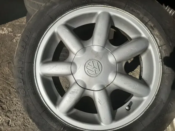 Roda aro 14 Volkswagen Golf Gti Prata original