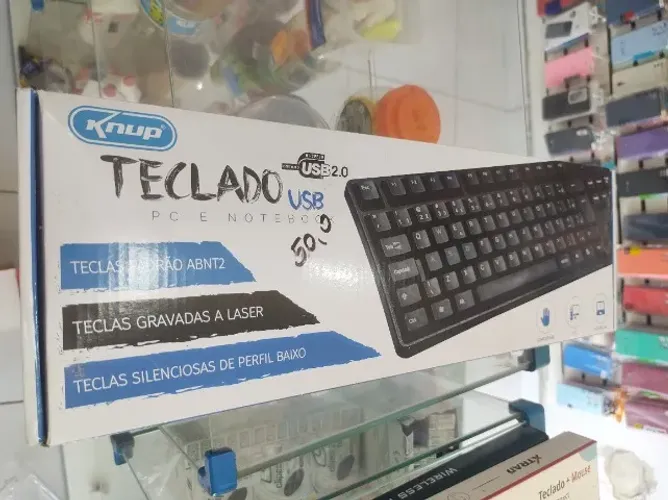 Teclado usb Para Notebook e Pc
