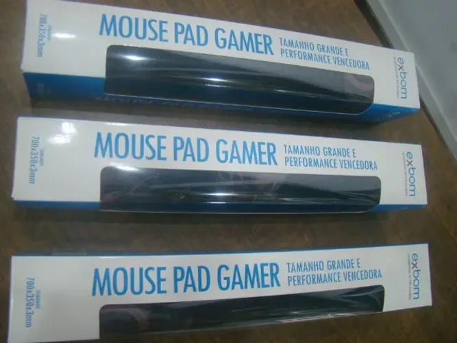 Mouse Pad Gamer Exbom MP-7035C (700mm x350mm x 3mm) PUBG ou Preto