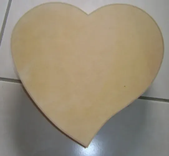 Caixa coração em mdf G