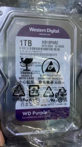 Hd Interno Wd Purple 1tb Sata 3 6gb/s 64MB 5400 Rpm - Loja Coimbra Computadores Instalamos
