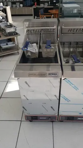 Fritadeira agua e oleo FAO 2C metalcubas 15000w - Alecs