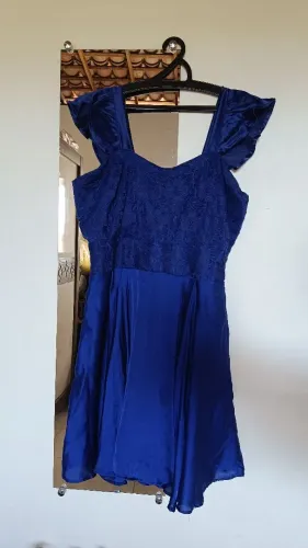 Vestido Azul de renda G/GG