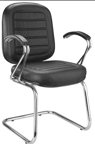 Cadeira Fixa Diretor Cromada