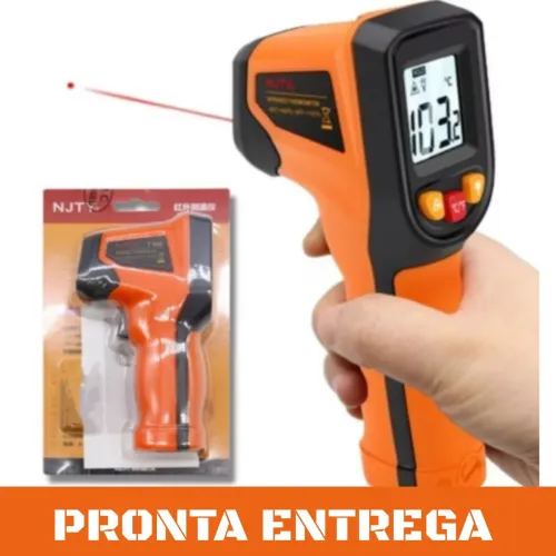 TERMÔMETRO DIGITAL INFRAVERMELHO 