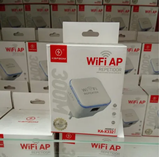 Repetidor de Sinal Wi-Fi 300Mbps - Amplie o Alcance da Sua Rede Wi-Fi