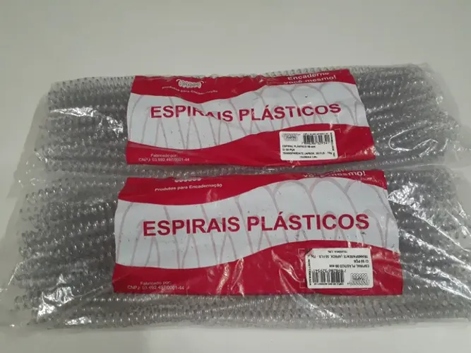 Espirais plasticos
