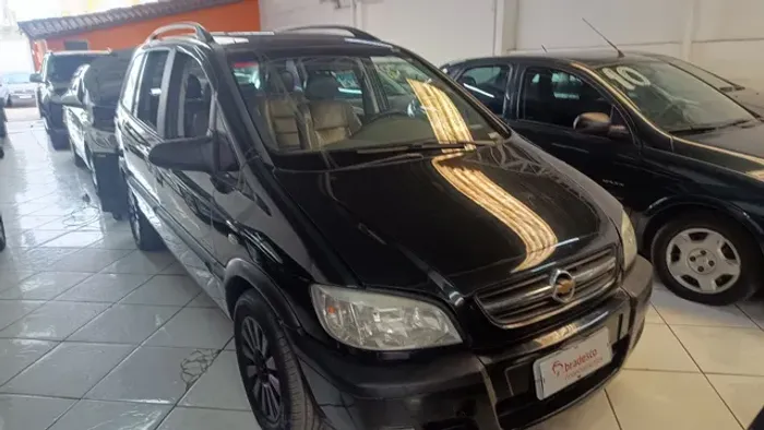 Chevrolet Zafira 2008 automático completo+ couro + 7 lugares