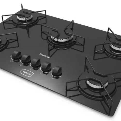 Promoção Cooktop 5 bocas Realce Atalanta (Novo Direto da fábrica)