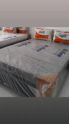 Cama unibox casal 5cm de espuma bon sono