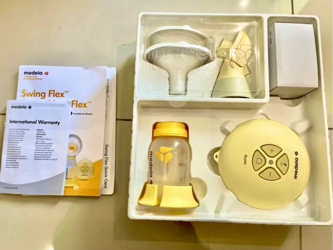 Extrator Leite Elétrico Medela Swing Flex Importado - Pouquíssimo Uso
