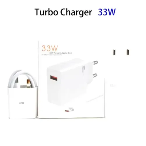 Fonte Usb Carregador Ultra Rápido 33w Compatível  Cabo 6A Usb Saída V8