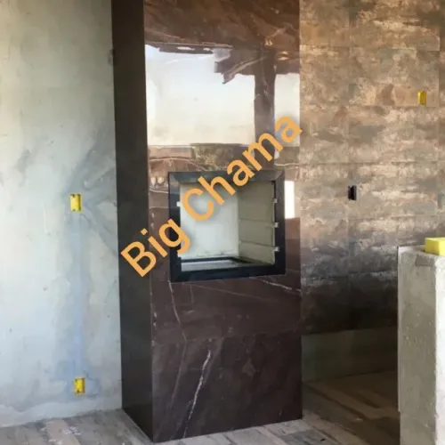 Churrasqueira pré-moldada predial (quadrada)