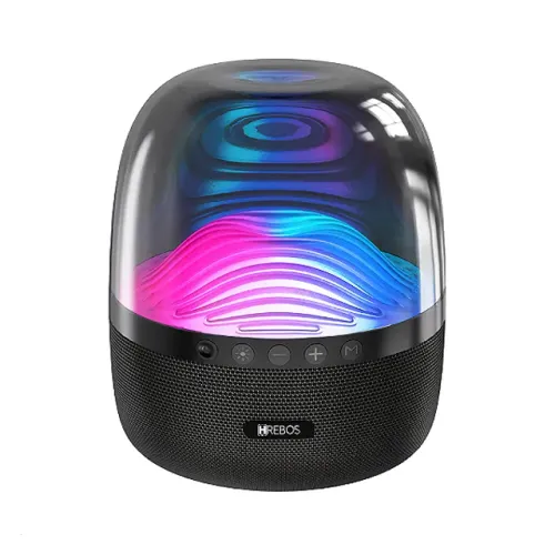 Caixa de Som  10W Luminária com LED Bluetooth, USB, Rádio FM - Hrebos em São Luís ma