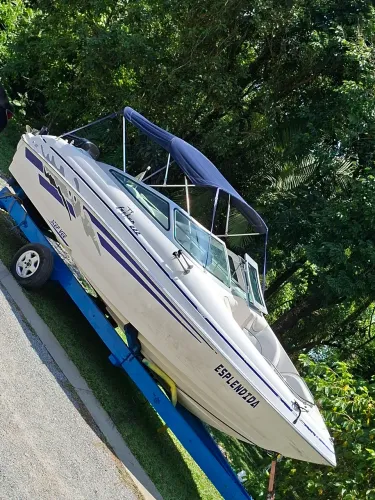 Lancha focker 222 ano 2007 