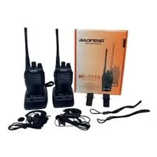 Radio Comunicador 777s Profissional Uhf Vhf 16 Canais Bivolt