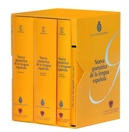Nueva Gramática de la Lengua Española - 3 Volumes + DVD - Real Academia Española